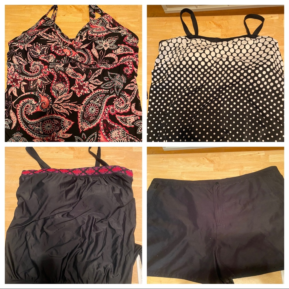 4 swim separates plus size 22